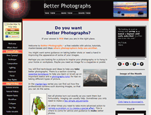 Tablet Screenshot of better-photographs.com